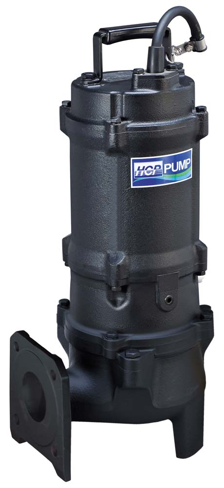 Product photograph for HCP 80AFU23.7LA Submersible Sewage Pump 4kW 3" 3ph