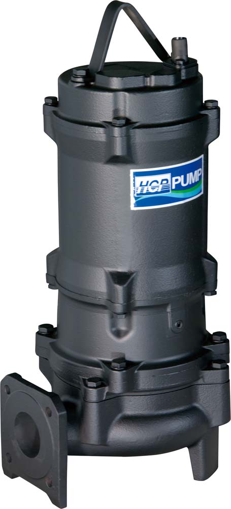 Product photograph for HCP 80AFU25.5L Submersible Sewage Pump 5.5kW 3" 3ph