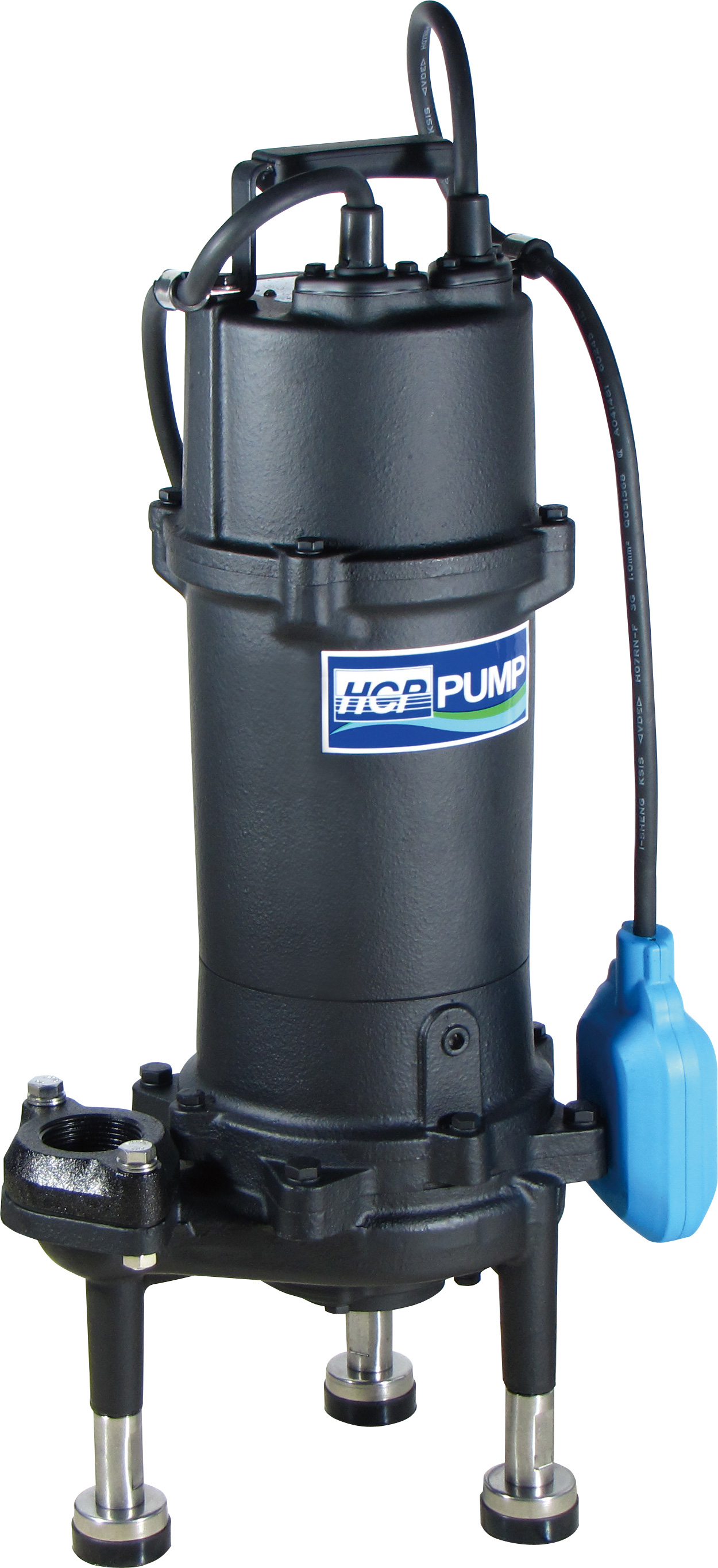 Product photograph for HCP 32GF21.0 F Submersible Grinder Pump (Auto)